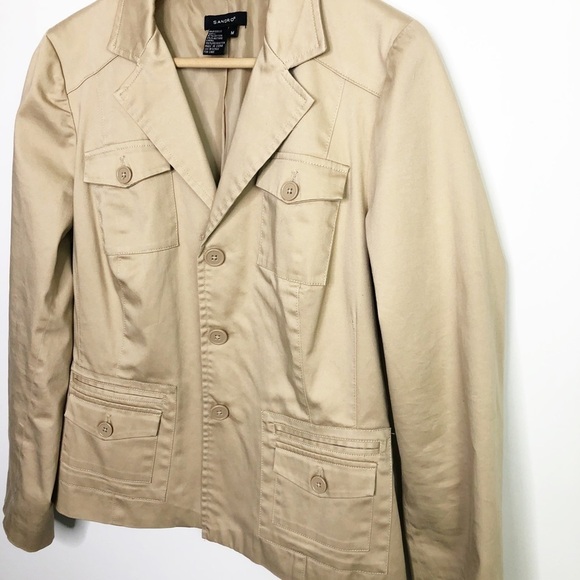 Sandro tan blazer - Picture 3 of 11